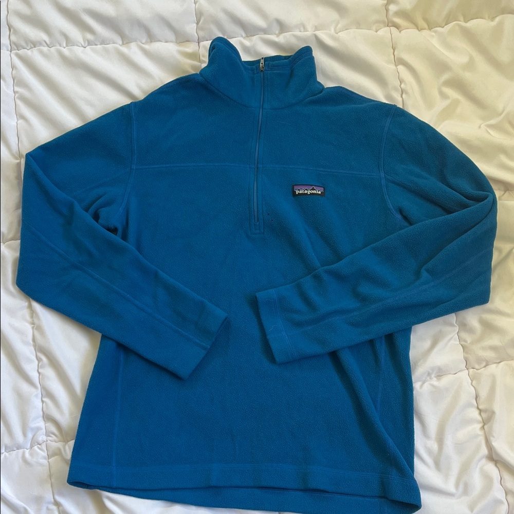 Patagonia Vibrant Blue Fleece Pullover